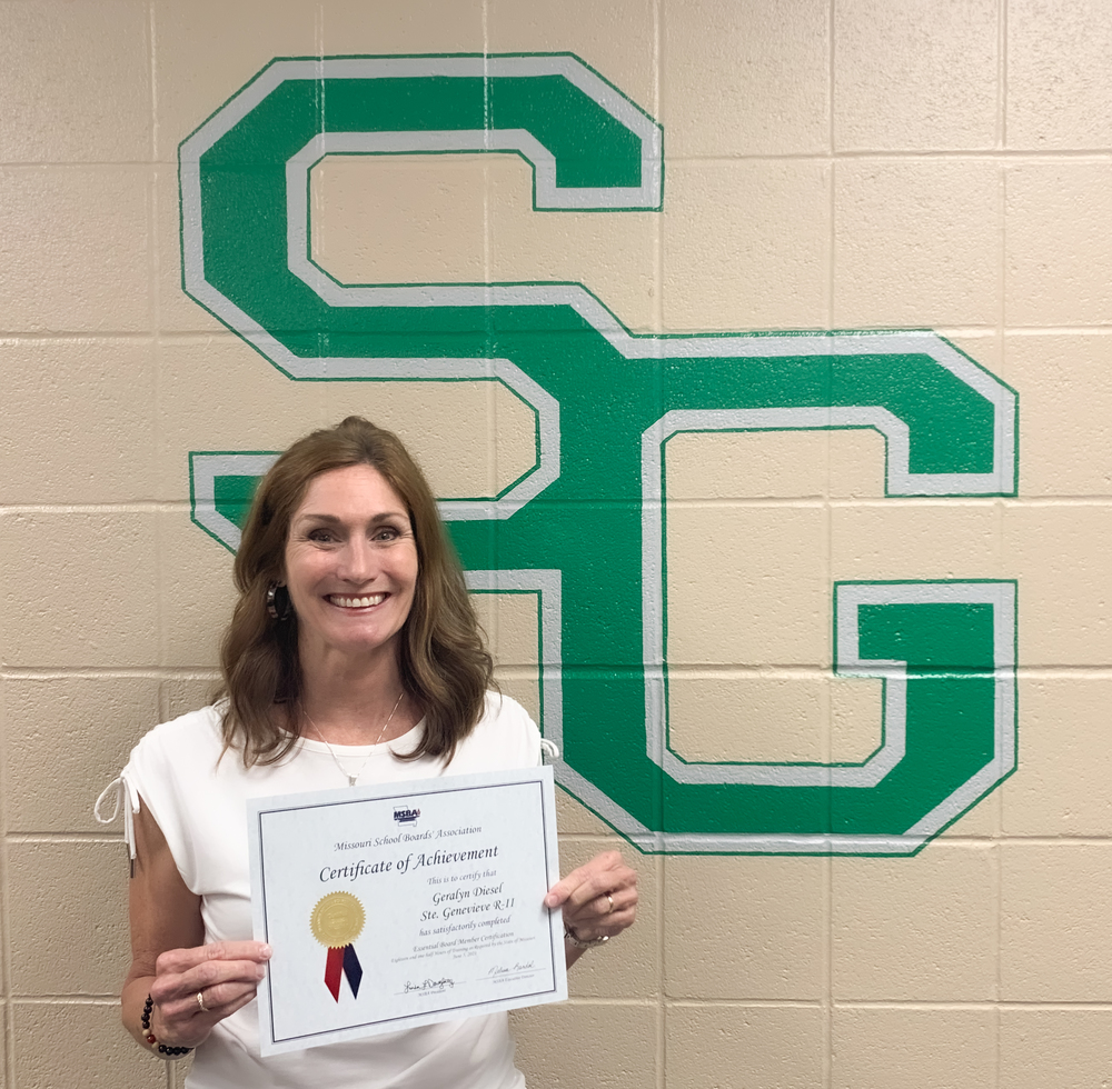 Local Board of Education Member Geralyn Diesel Completes Training