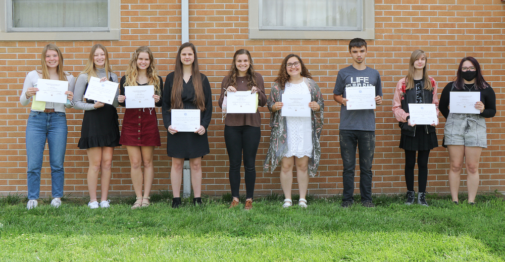 SGHS Students Recognized by GFWC Woman’s Club of Ste. Genevieve