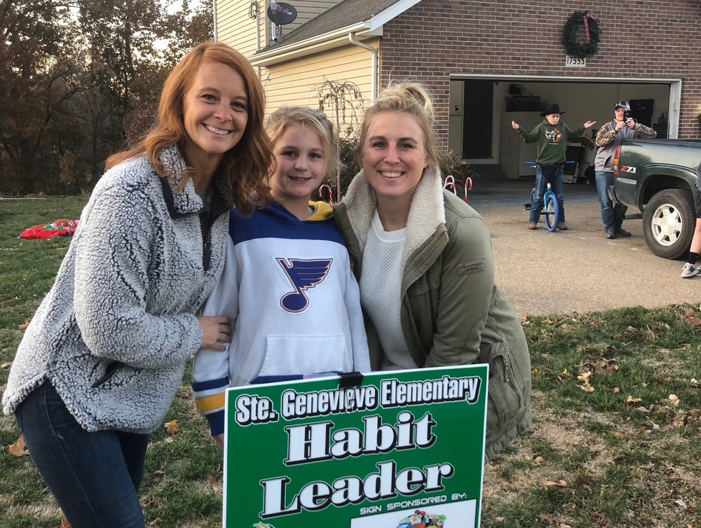 Ste. Genevieve Elementary Celebrates Habit Leaders with Surprise Visits
