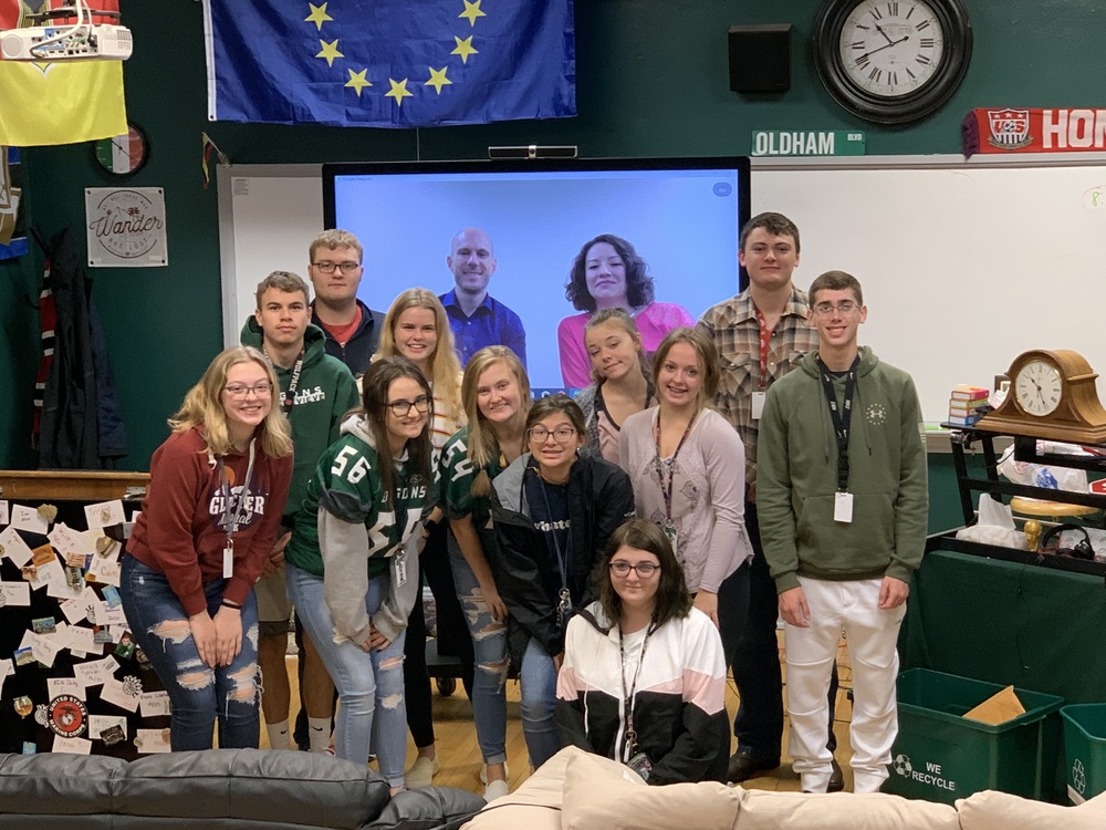 SGHS Topics & Research in History Class Meets U.S. Diplomats
