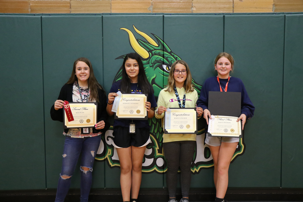 SGMS Students Recognized in Juries Art Competition