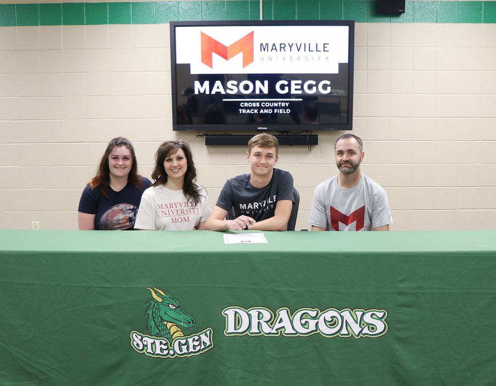 Ste. Genevieve High School Senior Mason Gegg Signs with Maryville University