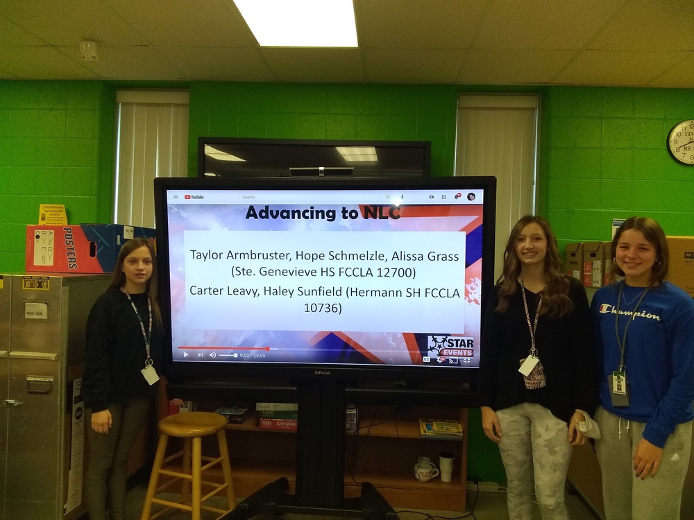 FCCLA Members Attend Virtual State Conference & Earn Awards for STAR Events