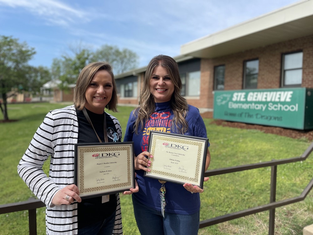 Ste. Genevieve Elementary Educators Receive Delta Kappa Gamma Scholarships