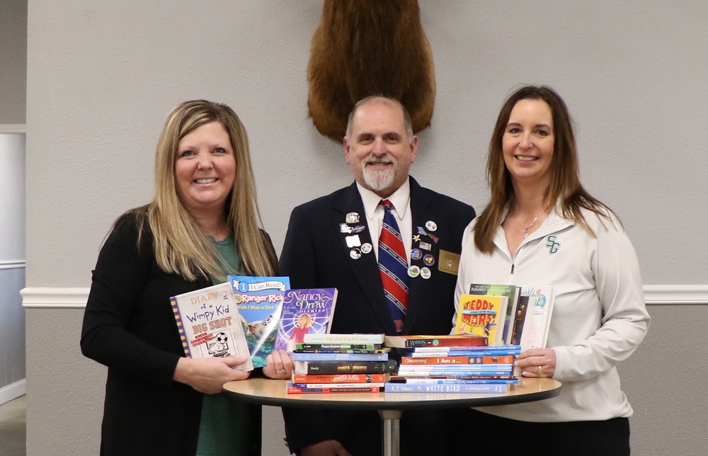 Ste. Genevieve Elks Lodge Donates Books to Elementary Schools
