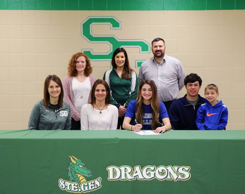 Ste. Genevieve High School Senior Jennifer Humbolt Signs with Illinois College