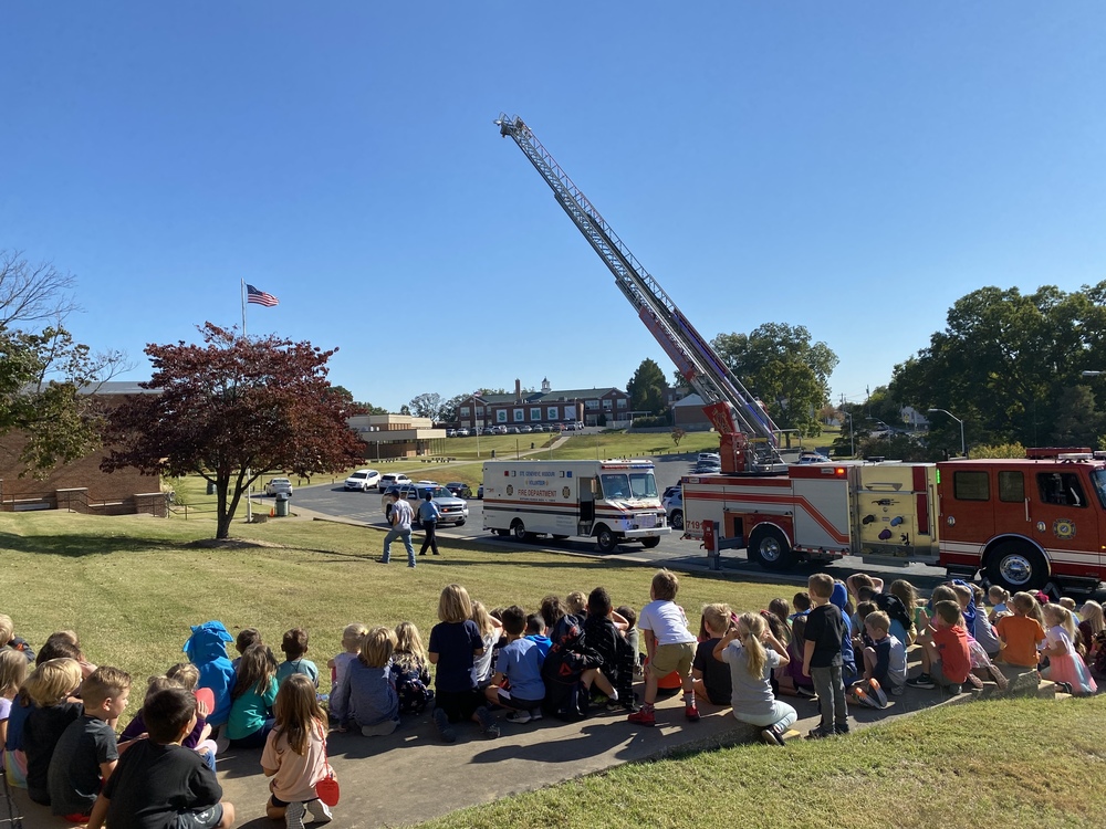 Ste. Genevieve City Fire Department Teaches Students About Fire Prevention