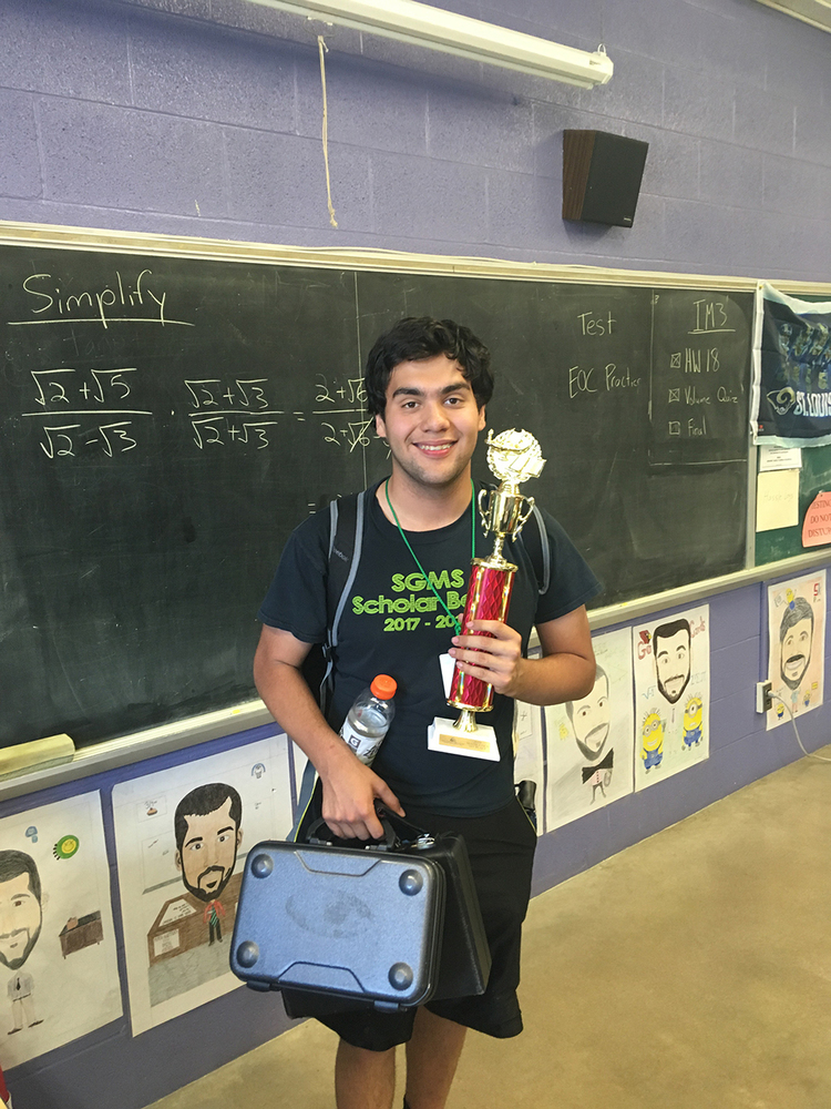 SGHS Math Students Bring Home Awards from Math Field Day