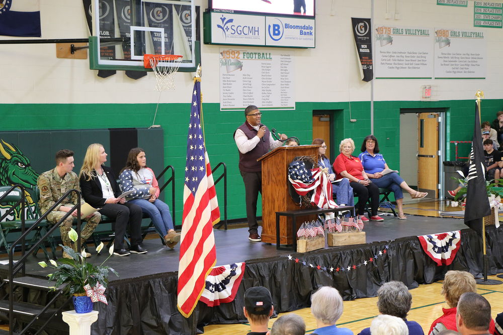 Ste. Genevieve County R-II Honors Veterans & Service Members  Through School Programs