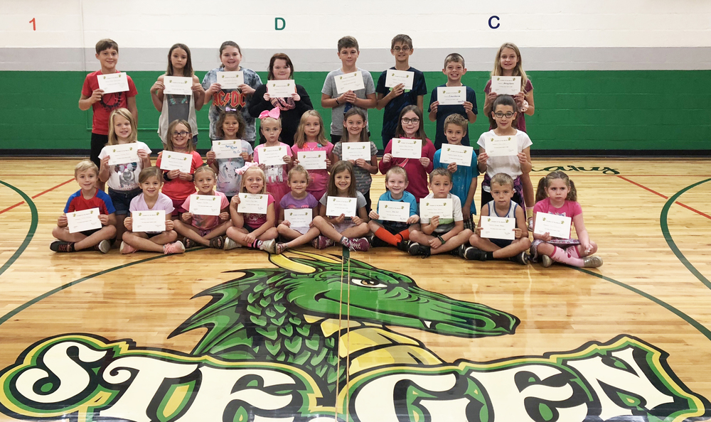 Ste. Genevieve Elementary Celebrates September Student of the Month