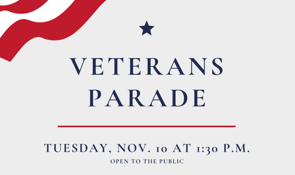 Veterans Parade Details