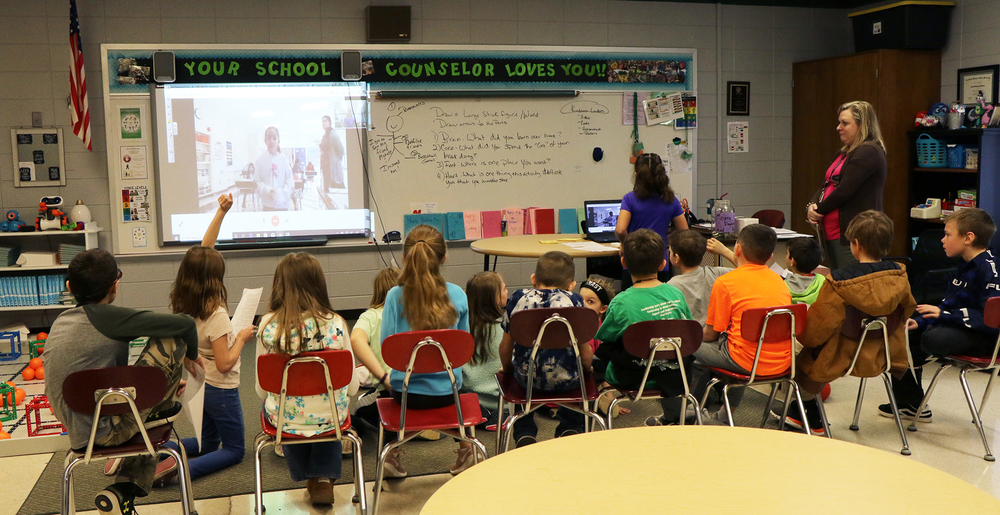 Bloomsdale Elementary Students Meet & Greet Peers Through Global Collaboration