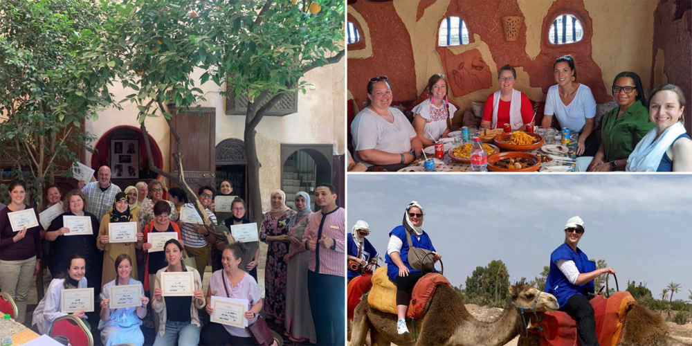 French Teacher Mme. Bre Uzzell Participates in  Fulbright-Hays Seminar Trip to Morocco