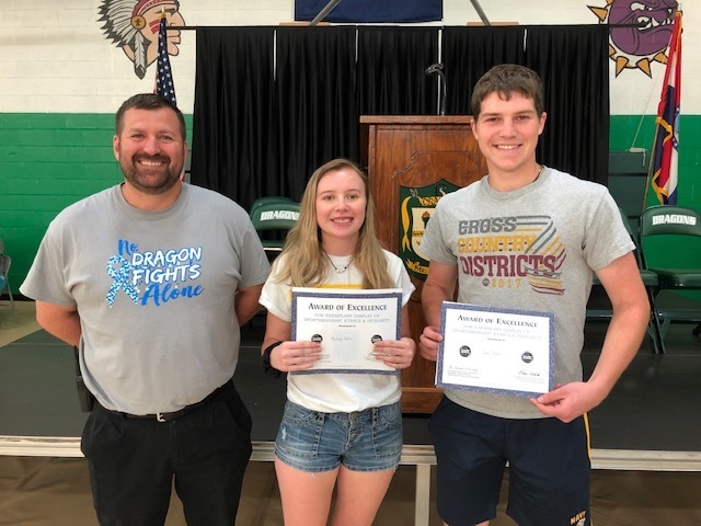 SGHS Students Receive MSHSAA Award of Excellence