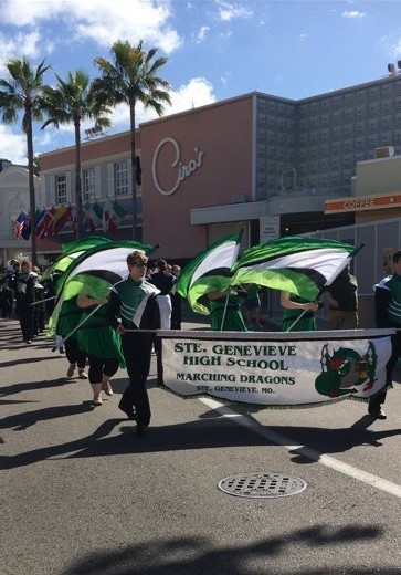 SGHS Band Performs at Universal Studios