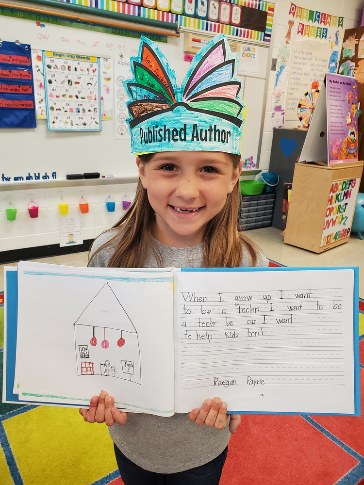 Bloomsdale Elementary Kindergarten Students Publish Book