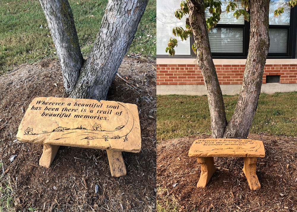 SGE Remembers Former Teacher Through Bench Memorial
