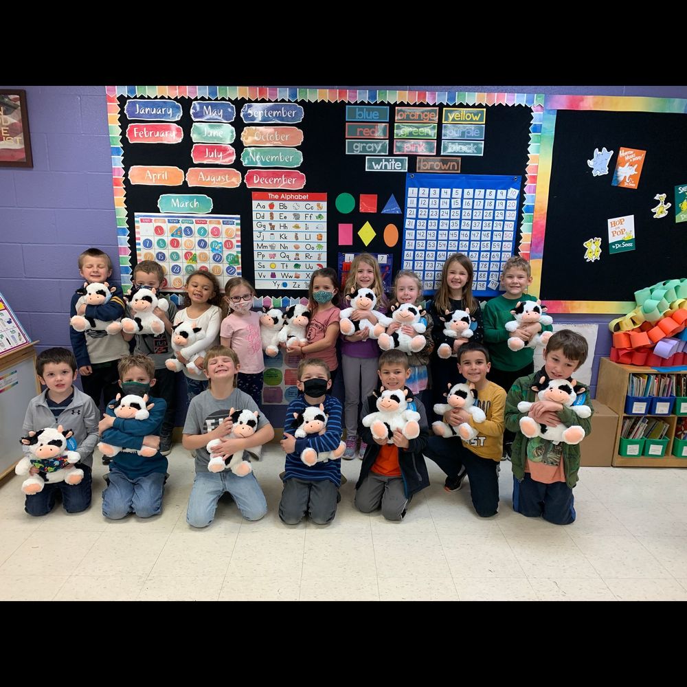 Preschool & Kindergarten Students Receive Plush Donations