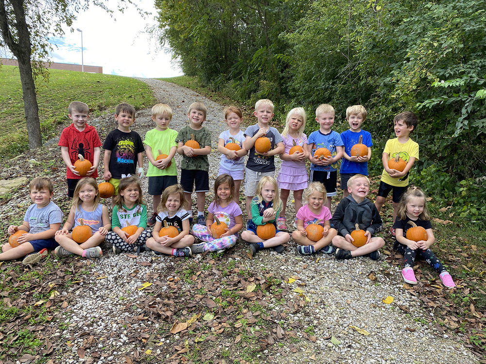 Ste. Genevieve Preschool Picks Pumpkins