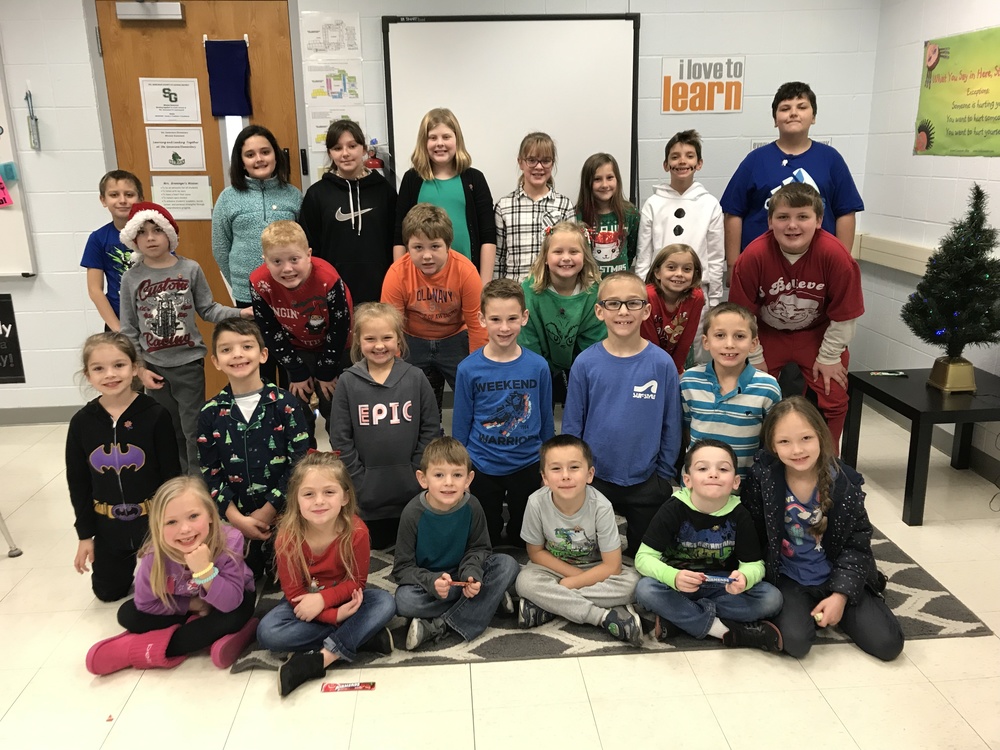 Ste. Genevieve Elementary Recognizes December Student of the Month