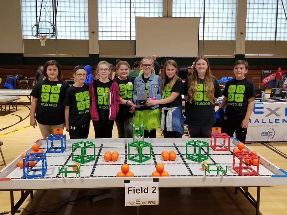 Bloomsdale Elementary Robotics Teams Show Leadership at Competition