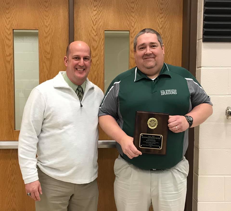 SGHS Counselor Russell Toombs Named 2018-2019 SEMO Counselor of the Year