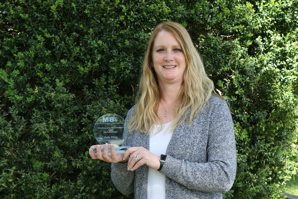 MASA Recognizes Superintendent Dr. Flieg as Southeast District’s Emerging Superintendent