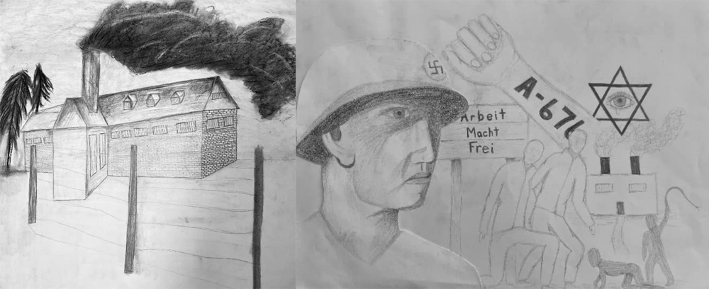 SGMS Art Students Receive Recognition in  St. Louis Kaplan Holocaust Museum’s Art & Writing Contest