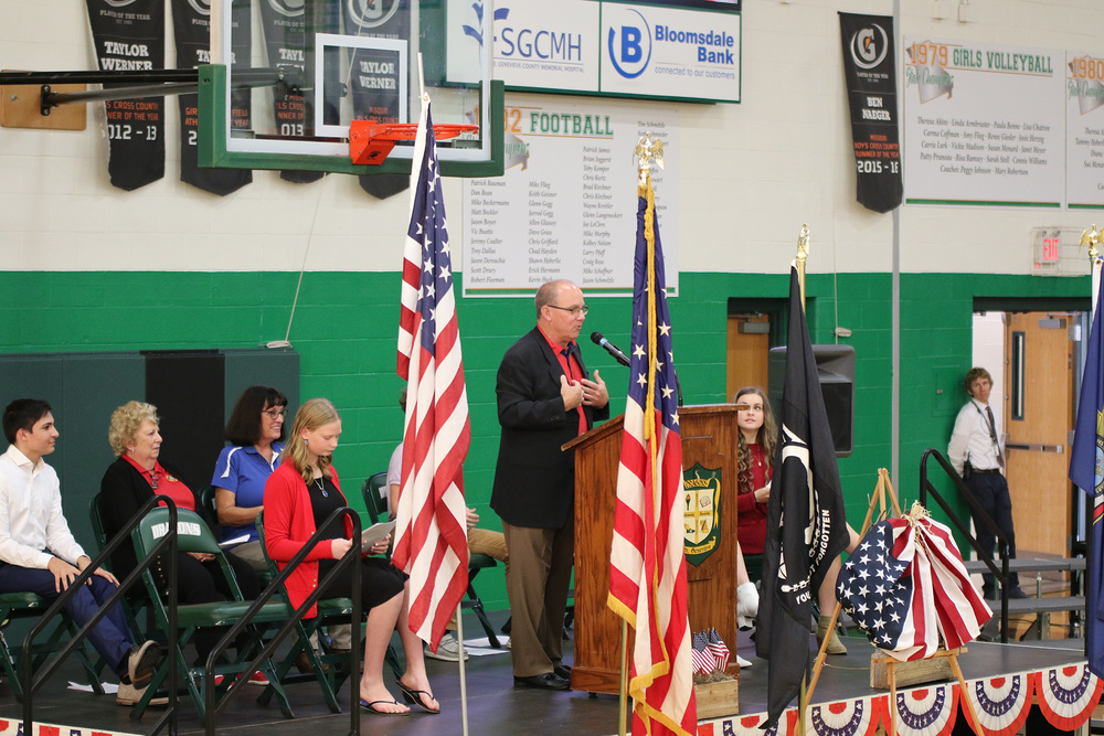 Ste. Genevieve County R-II Honors Veterans & Service Members  Through School Programs
