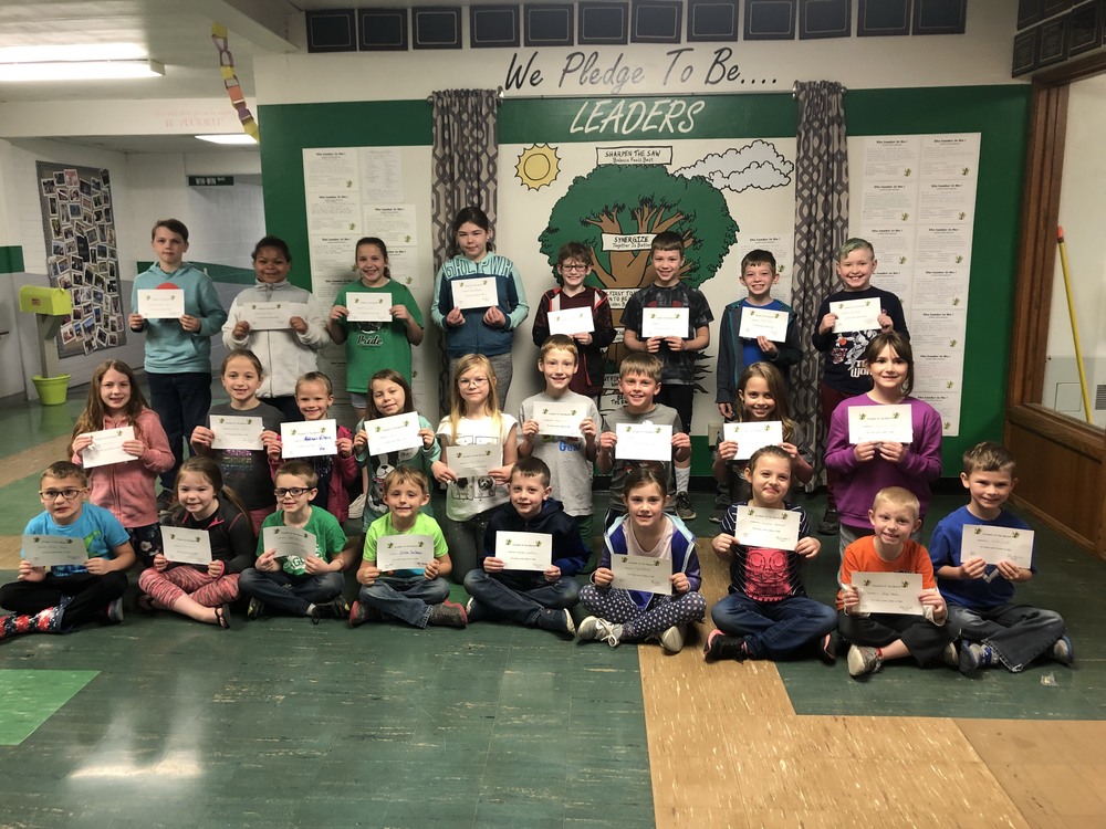 Ste. Genevieve Elementary Students Make March Student of the Month