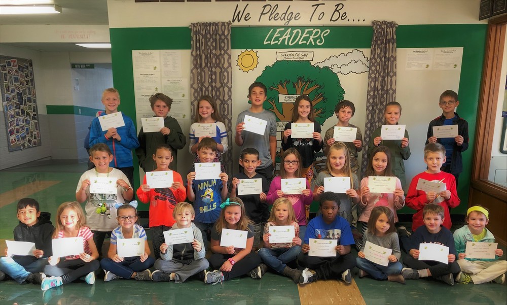 Student of the Month October STE. GENEVIEVE ELEMENTARY SCHOOL