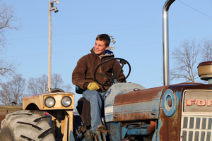 Ste. Genevieve R-II FFA Celebrates Drive Your Tractor to School Day