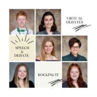 SGHS Speech and Debate Excel in Virtual Season