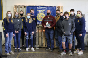 Ste. Genevieve FFA Chapter Recognizes Principal Chris Hoehne As Honorary Member