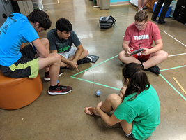 SGHS Students Use Spheros to Focus on Instructions & Collaboration