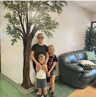 Ste. Genevieve Elementary Lobby Shares New Tree Mural