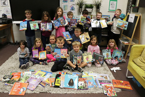 Ste. Genevieve Elementary Library Purchases New Books with Donations from Webbs